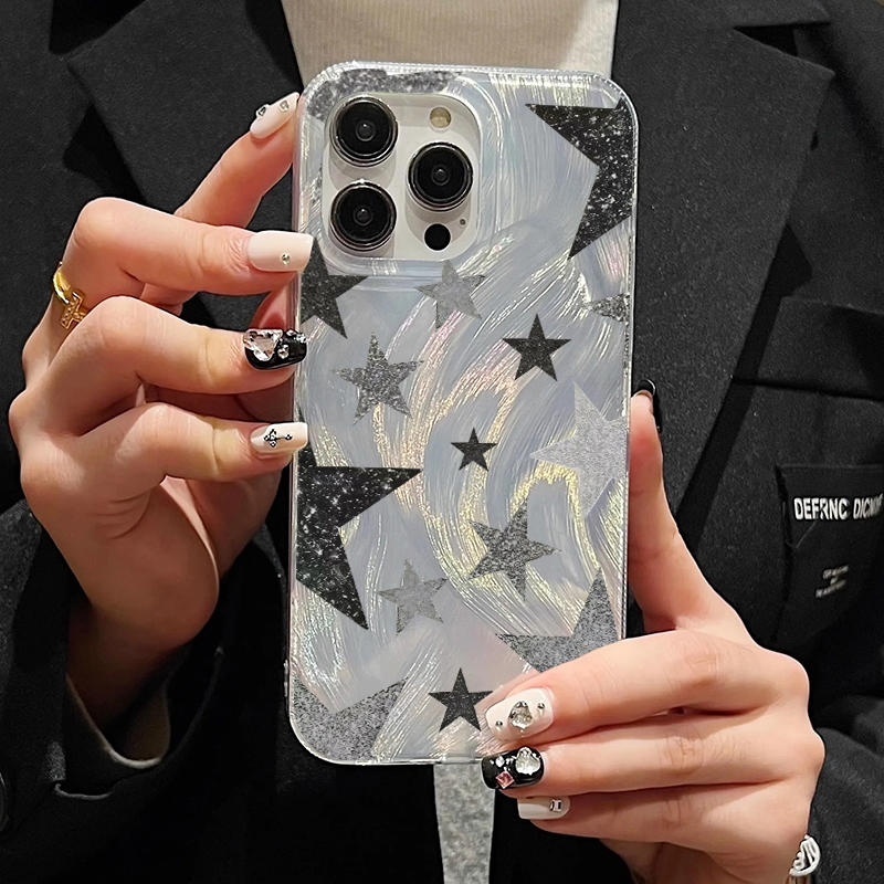 輝く星柄のおしゃれなスマホケース iPhone 17 16  - Phone Cases Xs Max のレビューと価格