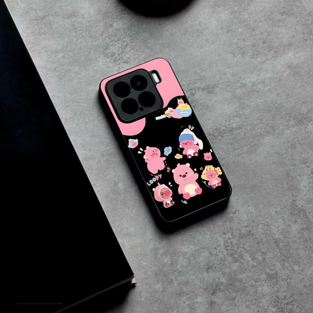 ピンク B-ビーバー ループイズ電話ケース Xiaomi 1 - Phone Cases Loopy のレビューと価格