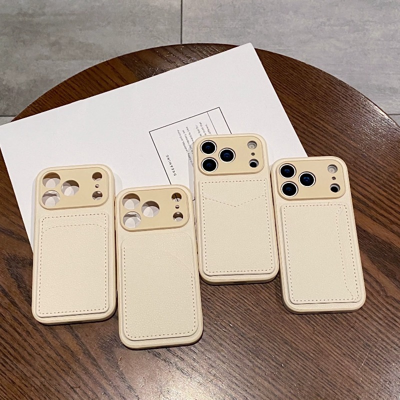 PUレザー財布型スマホケース カードホルダー付き iPhon - Phone Cases With Wallet On Back のレビューと価格