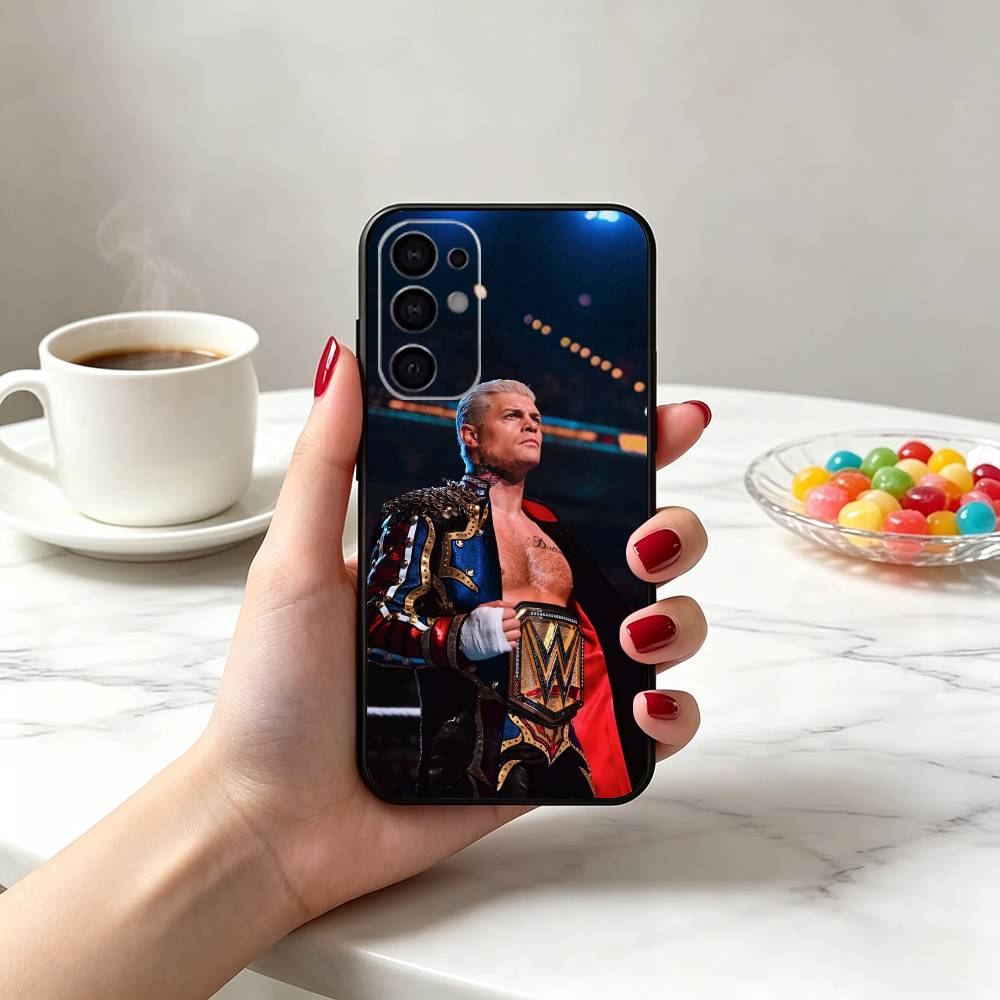 レスラーC-Cody Rhodesスマホケース ブラックシリ - Phone Cases Rhode のレビューと価格