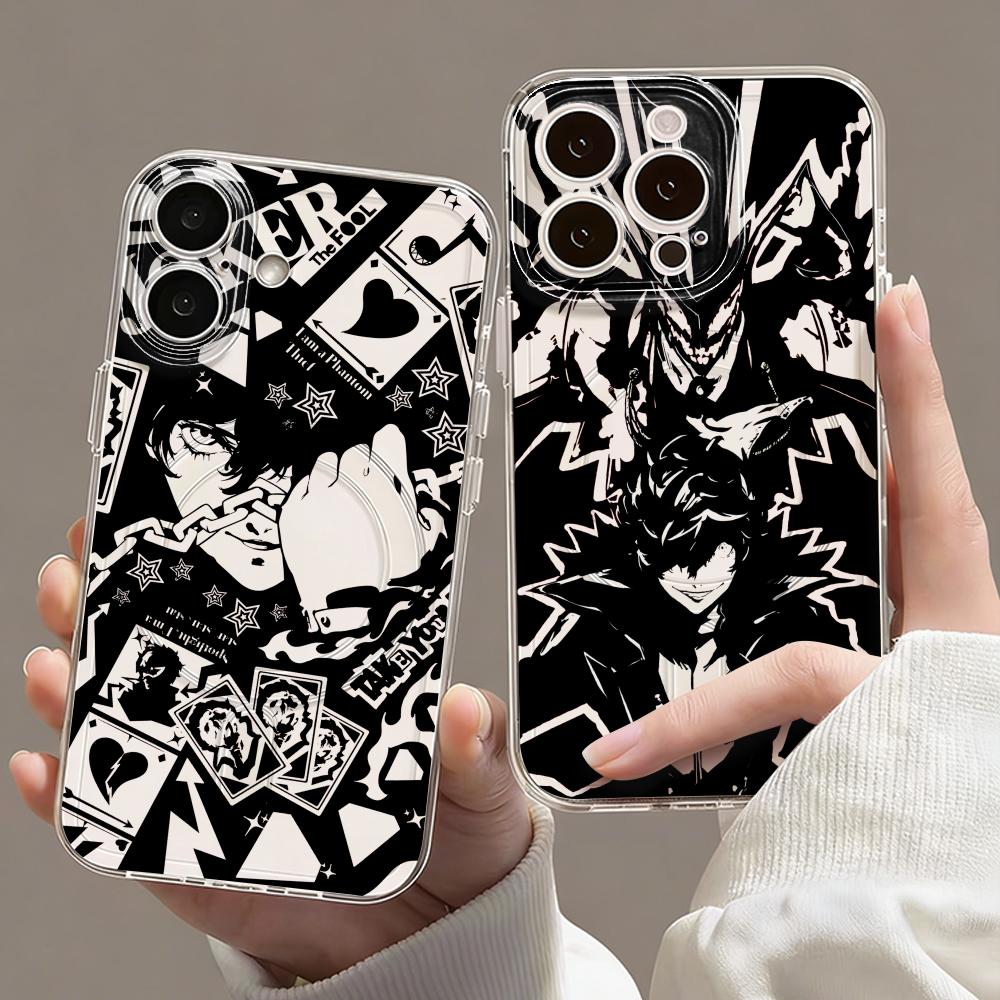 ゲームP-Persona 5 スマホケース マグネット式クリ - Phone Cases Clear のレビューと価格