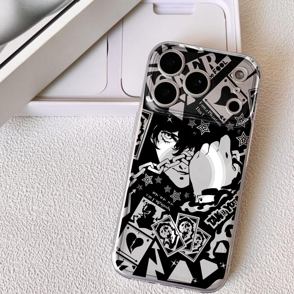 ゲームP-Persona 5 スマホケース マグネット式クリ - Phone Cases Clear のレビューと価格