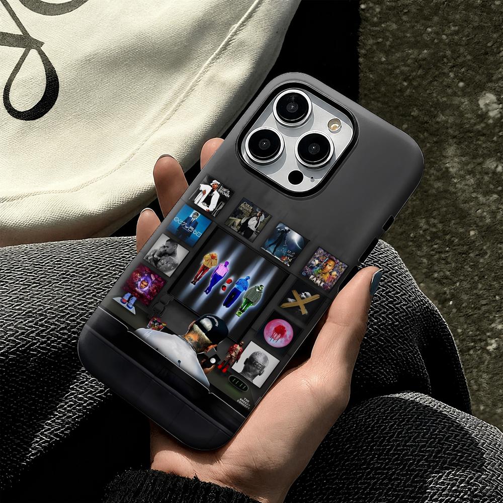 ラップC-クリスB-ブラウン iPhone 17 16 15 - Phone Cases Iphone 16 のレビューと価格