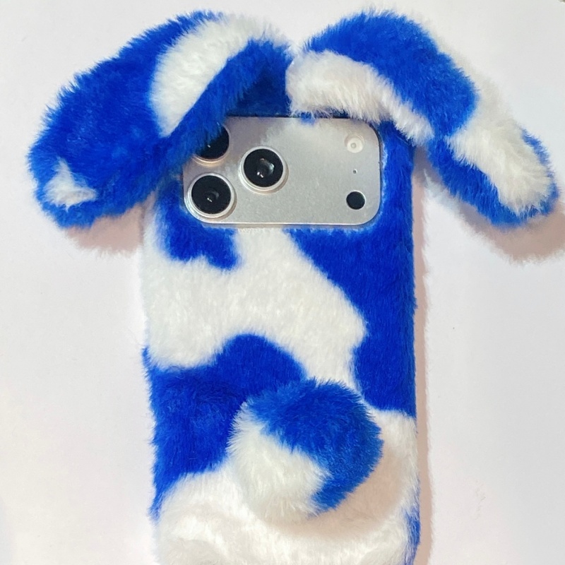 可愛いウサギデザインのふわふわスマホケース iPhone 1 - Phone Cases Iphone 16 のレビューと価格