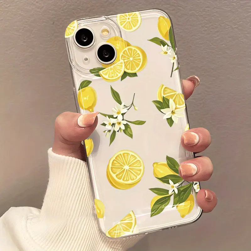 サマーフルーツレモンフラワークリアスマホケース Samsun - Phone Cases Clear のレビューと価格